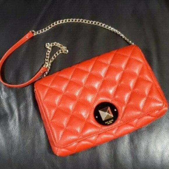 Kate Spade Women Rare Lamb crossbody leather (lambskin) quilted bag - Picture 2 of 16